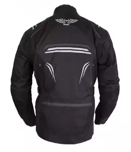 L&J Rypard Gimli jachetă de motocicletă din material textil negru L-4