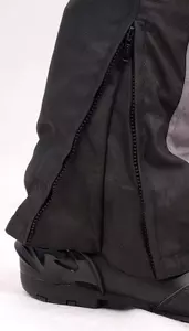 L&J Rypard Hyper calças de motociclismo em tecido preto/cinzento/vermelho XL-7