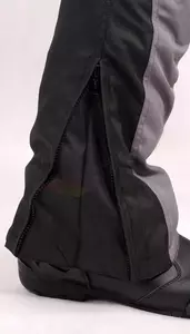 L&J Rypard Hyper černé/šedé/modré textilní kalhoty na motorku M-5