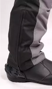 L&J Rypard Hyper calças de motociclismo em tecido preto/cinzento/azul L-4