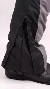 L&J Rypard Hyper nero/grigio/blu pantaloni da moto in tessuto XL-5