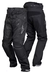 Ženske tekstilne motoristične hlače L&J Rypard Viker Lady black S - STD008/S