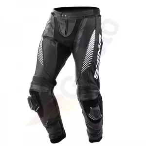 Pantalones de moto de cuero Shima Apex negro S-2