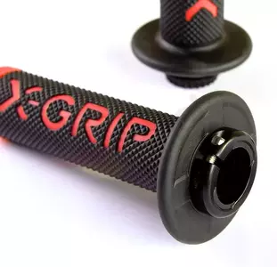 Guidon X-Grip Braaaap avec adaptateur rouge - X2102