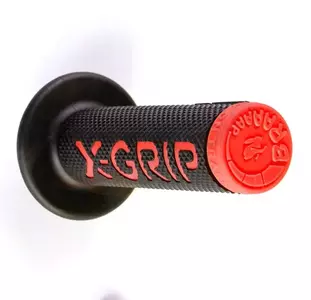 Кормило X-Grip Braaaap с адаптер червено-2