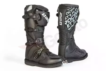 IMX X-ONE cizme de motocicletă cross enduro negru 43 (talpă 284 mm)