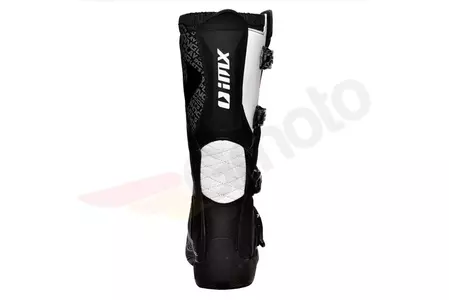 IMX X-TWO juoda/balta 43 (284 mm vidpadis) kryžminiai enduro motociklų batai-3