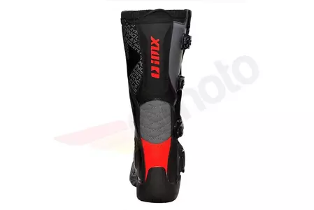 IMX X-TWO cizme de motocicletă cross enduro negru/portocaliu/gri 46 (talpă de 305 mm)-3