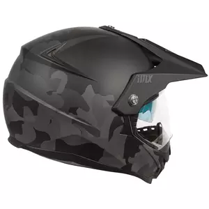 IMX MXT-01 Pinlock Ready nero/camo L casco da moto enduro-2