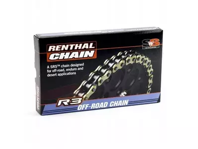 Chaîne de transmission Renthal R3-3 o-ring Offroad 520 98 maillons - C301