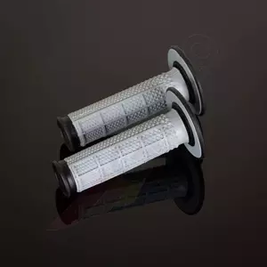 "Renthal MX Ultra Tacky Tapered" dviejų komponentų pilkos/juodos spalvos rankogaliai-1