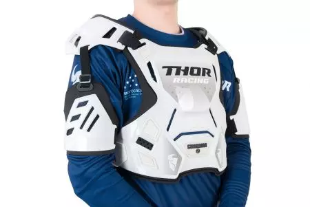 Thor Guardian S20 Roost Armour - Buzer branco M/L-5