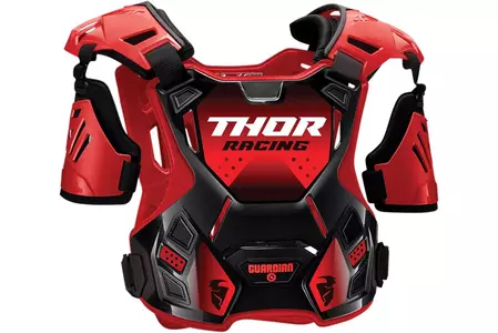 Thor Guardian S20 Roost Armour - Buzer fekete/piros XL/2XL - 2701-0958