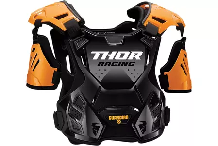 "Thor Junior Guardian S20Y Roost Armour" šarvai - Buzer juoda/oranžinė 2XS/XS - 2701-0970