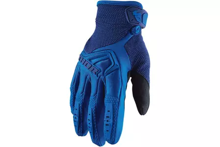 Thor Junior Spectrum S20Y Enduro Cross rukavice modré M-1