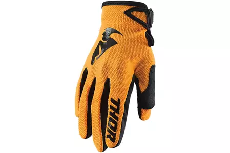 Thor Junior Sector крос ендуро ръкавици оранжеви M - 3332-1524