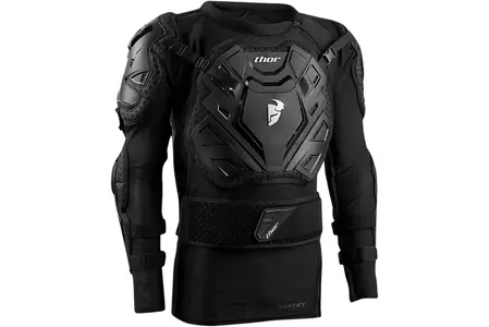 "Thor Sentry Off Road" marškinėliai su ilgomis rankovėmis ir apsauga, juodi S/M-1
