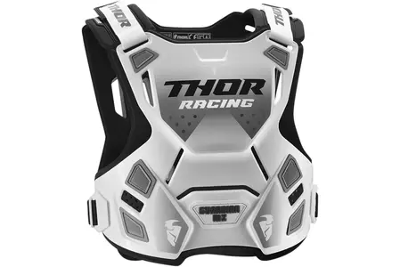 Thor Junior Guardian MX Roost Armour - Buzer bianco/nero 2XS/XS-1