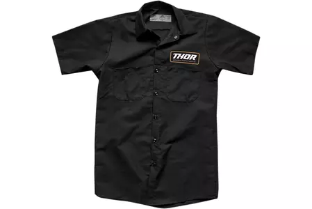 Thor overhemd S9 werk zwart XL - 3040-2616