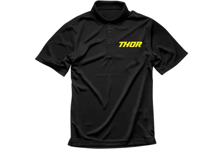 Thor Loud S9 πουκάμισο πόλο μαύρο XL - 3040-2621