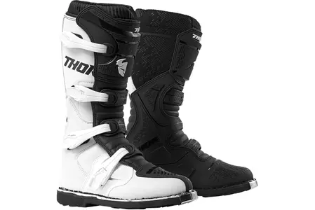 Thor Blitz XP S9 Enduro Cross schoenen wit/zwart 7 - 3410-2173