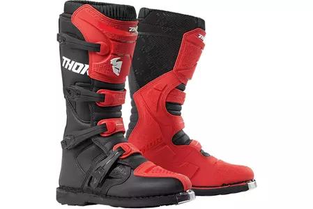 Thor Blitz XP S9 enduro cross sapatos vermelho/preto 14 - 3410-2189