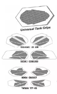 Tank grip Keiti Uniwersal Black-2