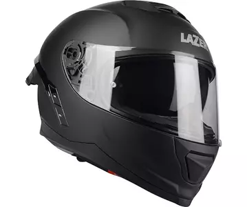 Lazer Rafale SR Z-Line integralus motociklininko šalmas matinės juodos spalvos XS-1