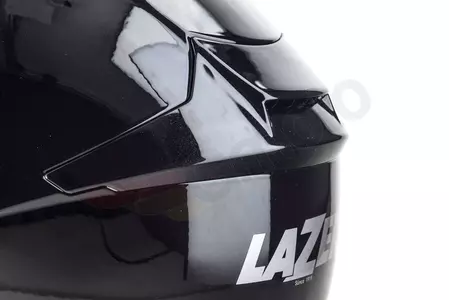 "Lazer Paname Evo Z-Line" juodas metalinis XS motociklininko šalmas-12