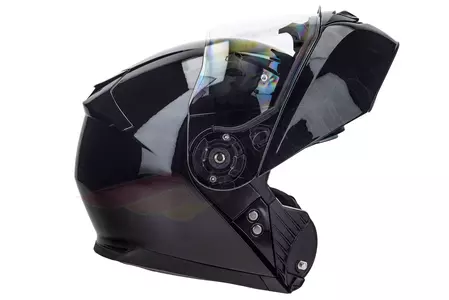 Casco Lazer Paname Evo Z-Line in metallo nero XS per moto a mascella-6