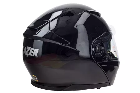 Lazer Paname Evo Z-Line metal preto XS capacete de maxilar para motas-7