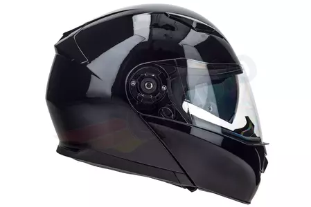 "Lazer Paname Evo Z-Line" juodos spalvos metalinis L žandikaulio motociklininko šalmas-4