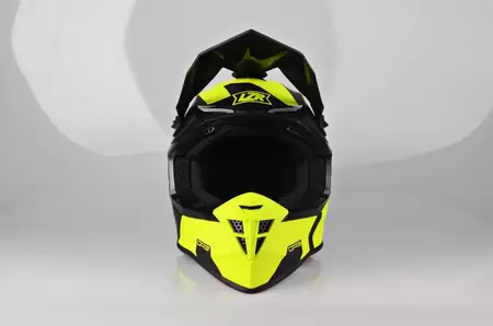 Lazer OR3 Rocky capacete de enduro para motas preto amarelo S-5