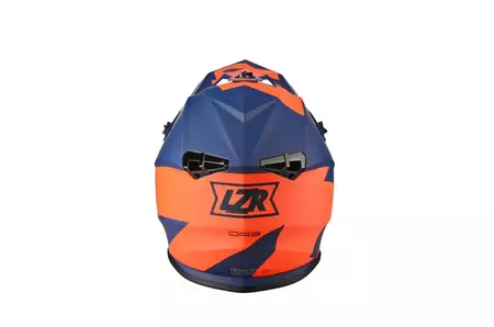 Lazer OR3 Rocky bleu rouge fluo XL casque moto enduro-3