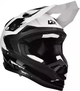Lazer OR1 Jr X-Line bērnu enduro motociklu ķivere melna balta matēta 2XS
