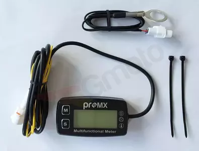 Induktionsstundenzähler mit Tachometer und Temperatursensor ProMX PR11 - PR11