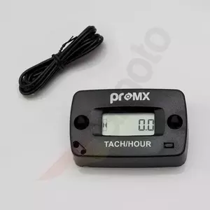 Cuentahoras de inducción con puesta a cero del tacómetro Promx PR09 - PR09