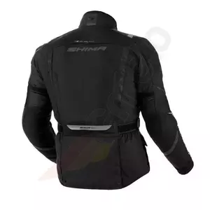 Shima Hero Textil-Motorradjacke schwarz S-2