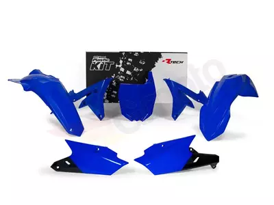 Plastik Komplett Kit Racetech blau schwarz - YZF-BL1-514