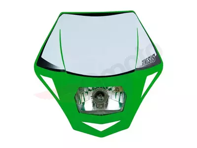 Lampa przednia Racetech Genesis zielony 12V 35W-1