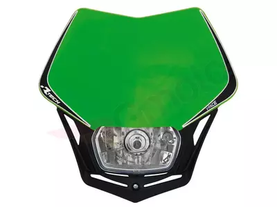 Lampa przednia Racetech V-FACE zielony-1
