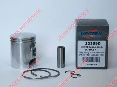 Vertex 23359D DERBI SENDA 50 piston de 40 mm până la epuizarea stocului - 23359D