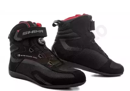 Shima Exo Hombre botas de moto negro 42 - 5901138304792