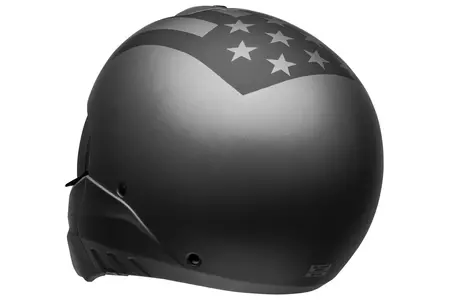 Kask motocyklowy modułowy Bell Broozer Free Ride mat grey/black L-7