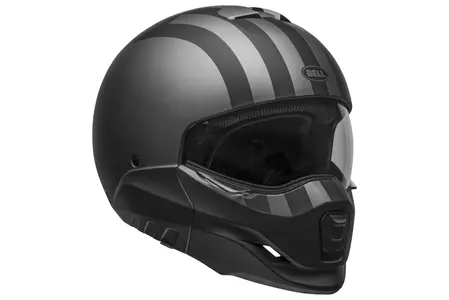 Bell Broozer free ride modulární helma na motorku matná šedá/černá M-2