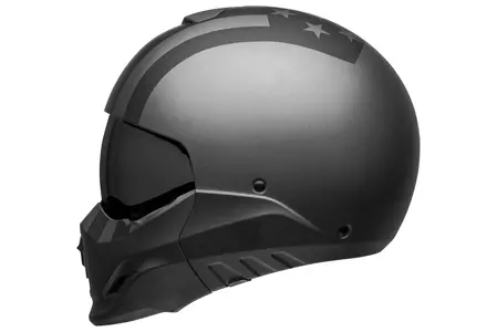 Bell Broozer free ride modular motorbike helmet matte grey/black M-4