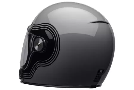 Bell Bullitt dlx flow siva/crna M motociklistička kaciga koja pokriva cijelo lice-5