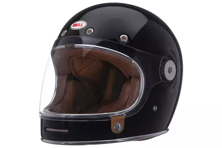 Bell Bullitt dlx jednobojna crna M motociklistička kaciga koja pokriva cijelo lice-1