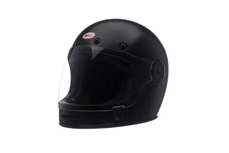 Bell Bullitt dlx jednobojna crna mat M kaciga za motocikle koja pokriva cijelo lice-1