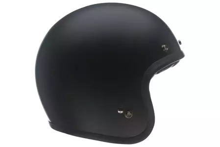 Bell Custom 500 dlx melna matēta S atvērta sejas motocikla ķivere-2